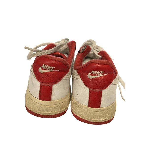 Vintage Nike Air Force 1 Low Sneakers White/Red Size 13C - Picture 5 of 8